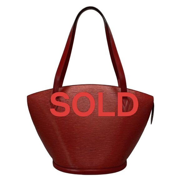 LOUIS VUITTON Saint Jacques Shopping  Castilian Red Epi -  558-061325 - Picture 1 of 11